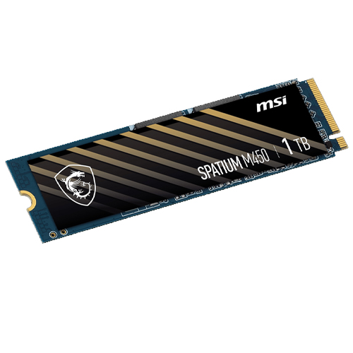 Ổ cứng SSD MSI Spatium M450 500GB/1TB NVME M.2 PCIe Gen 4x4 - Hàng Chính Hãng