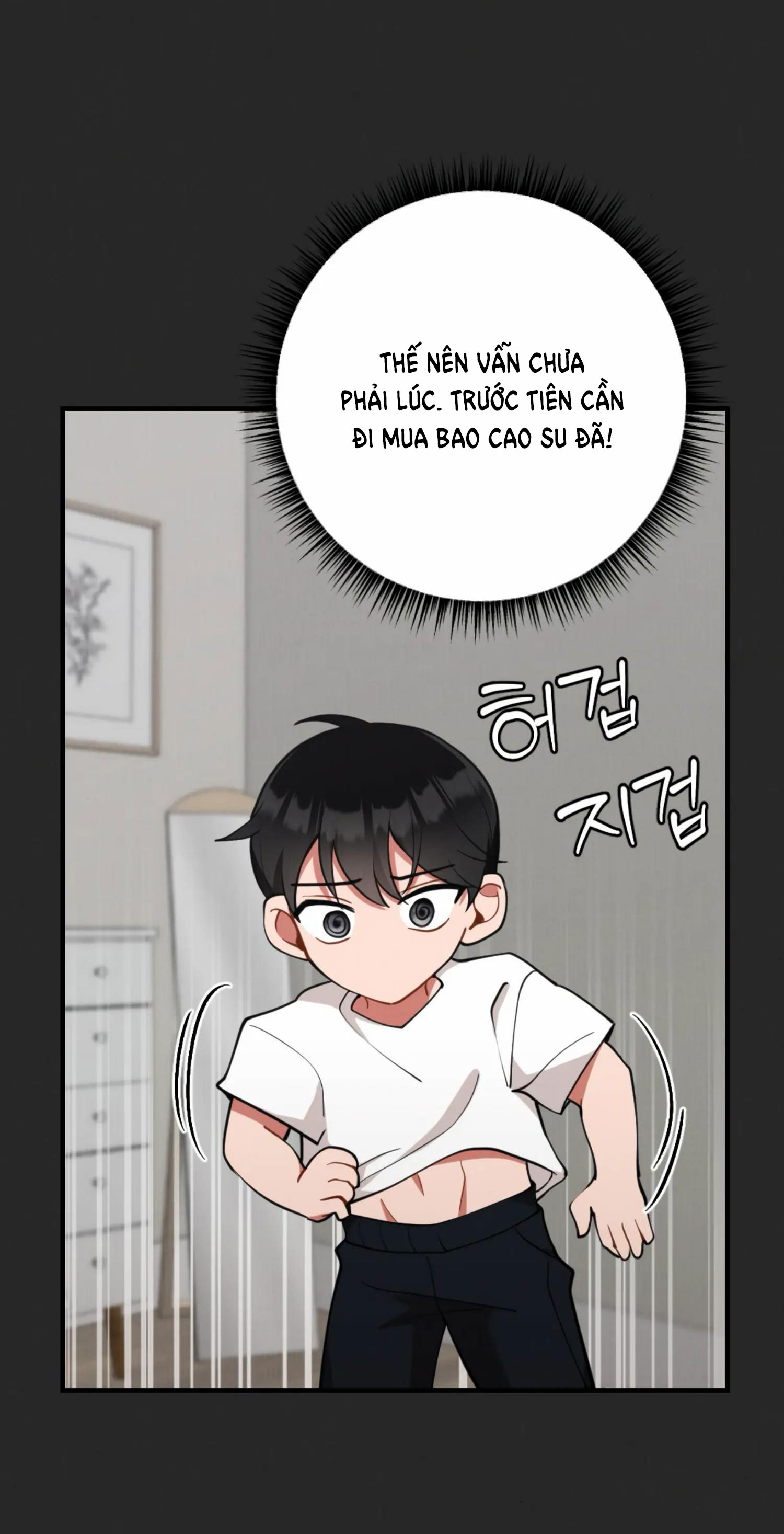 [18+] bạn của em trai không thể to như vậy! chapter 10.2 19