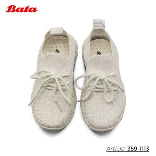 Giày sneaker trẻ em Thương hiệu Bata màu trắng 359-1113