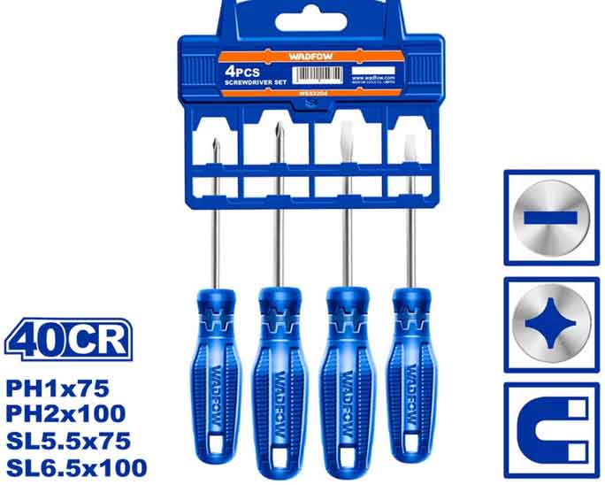 BỘ 4 TUA VÍT DẸP & BAKE WSS2204 WADFOW - HÀNG CHÍNH HÃNG