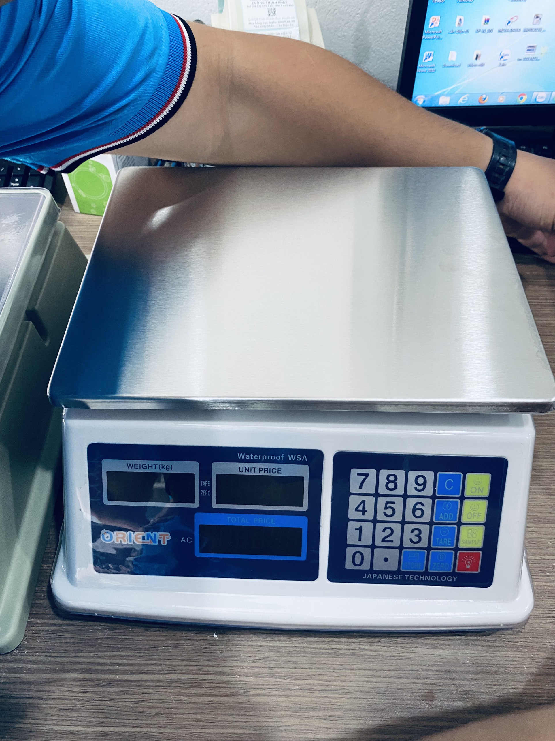 Cân Tính Tiền Chống Nước ACS 30KG