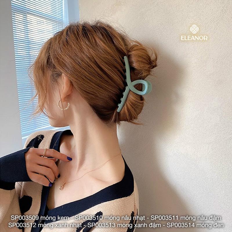 Kẹp tóc càng cua Eleanor Accessories phụ kiện tóc phong cách Hàn Quốc hình xoắn