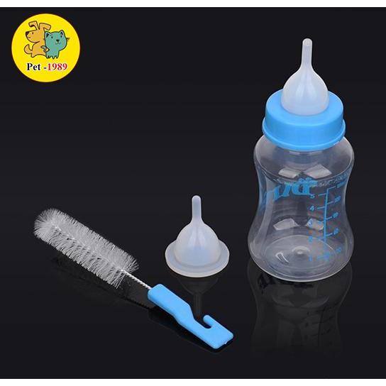 Bình Ti Bình Sữa Chó Mèo Sơ Sinh 60ml – 150ml