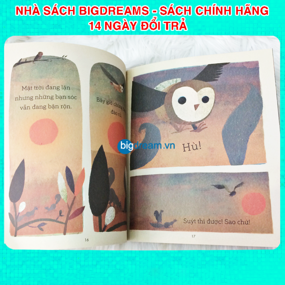 Một năm bận rộn của các bạn Sóc A Science storybook about the Seasons Truyện kể cho bé trước giờ đi ngủ Phát triển tư duy cho trẻ