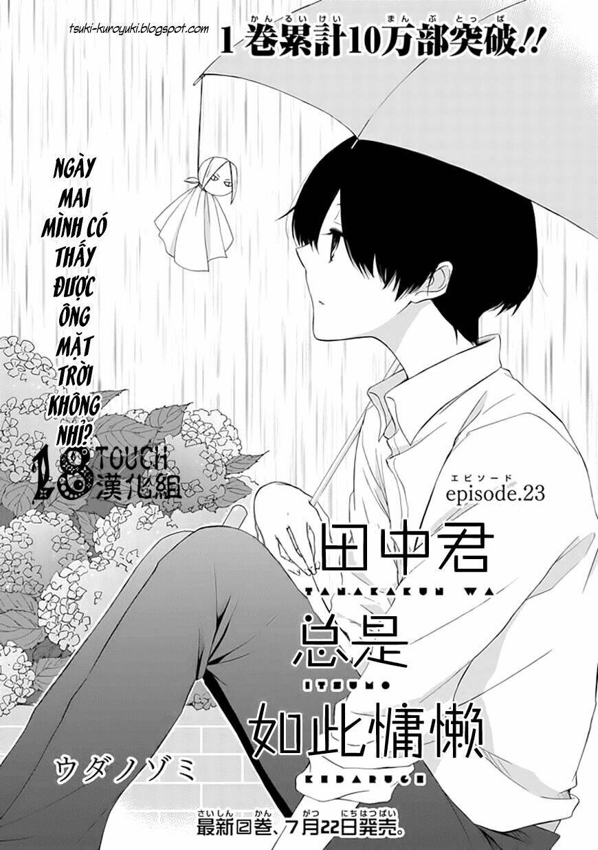 tanaka kun lúc nào cũng bơ phờ chapter 23 1