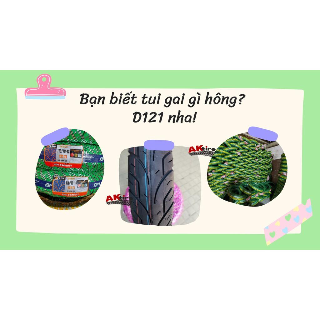 Lốp DPLUS 110/70-14 Dành cho Sau xe JANUS CÔNG NGHỆ NHẬT JIS