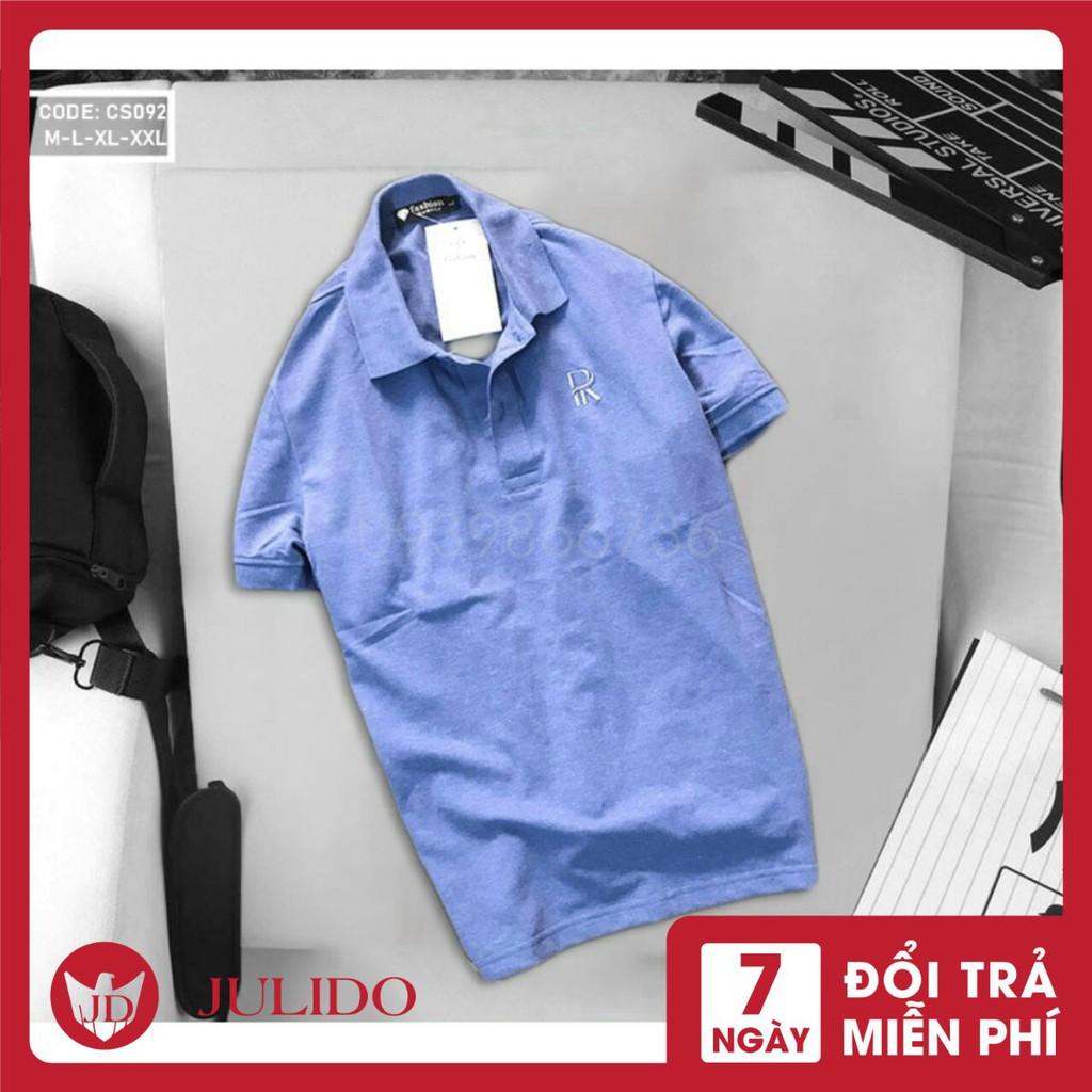 Áo Polo nam phối sọc vải cá sấu Cotton xuất xịn chuẩn form sang trọng-lịch lãm- ️ Áo polo nam cao cấp