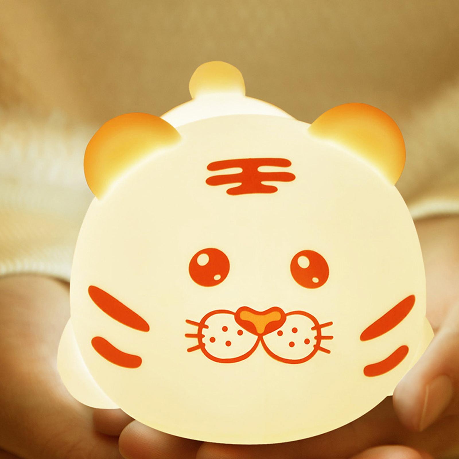 Cartoon LED Sleeping Night Light Touch Sensor Bedside
