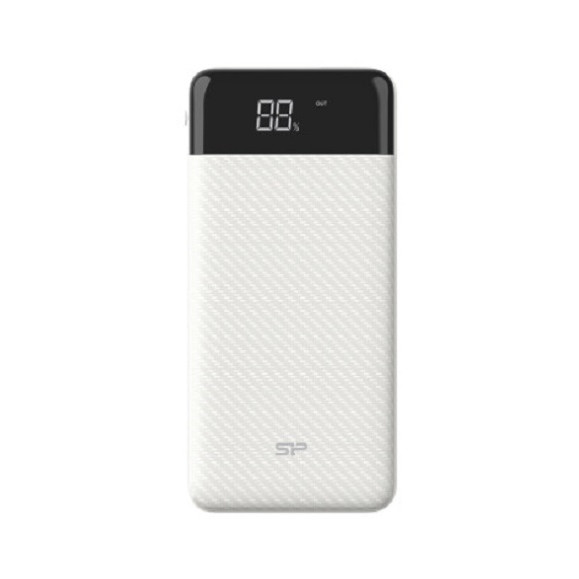 Pin sạc dự phòng Silicon Power GS28 20.000mAh, thiết kế vân carbon - Hàng chính hãng