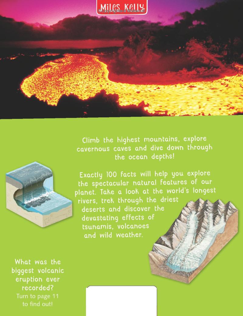 Sách ngoại văn: 100 Facts Extreme Earth