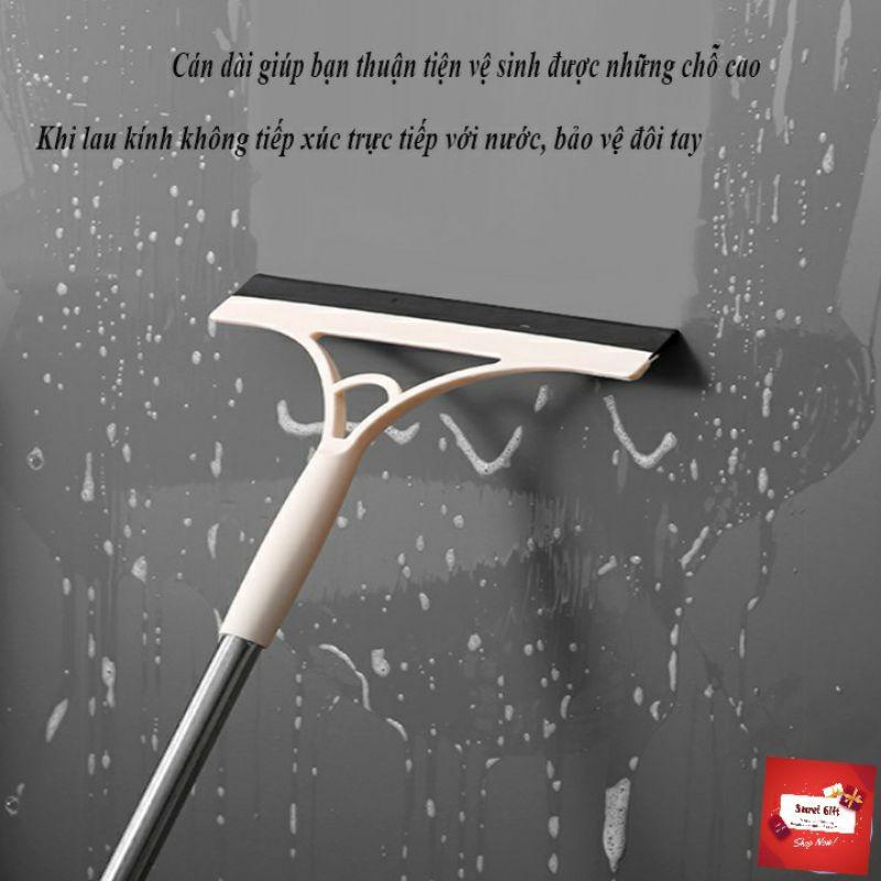 Dụng Cụ Lau Kính Cán Dài Tiện Dụng
