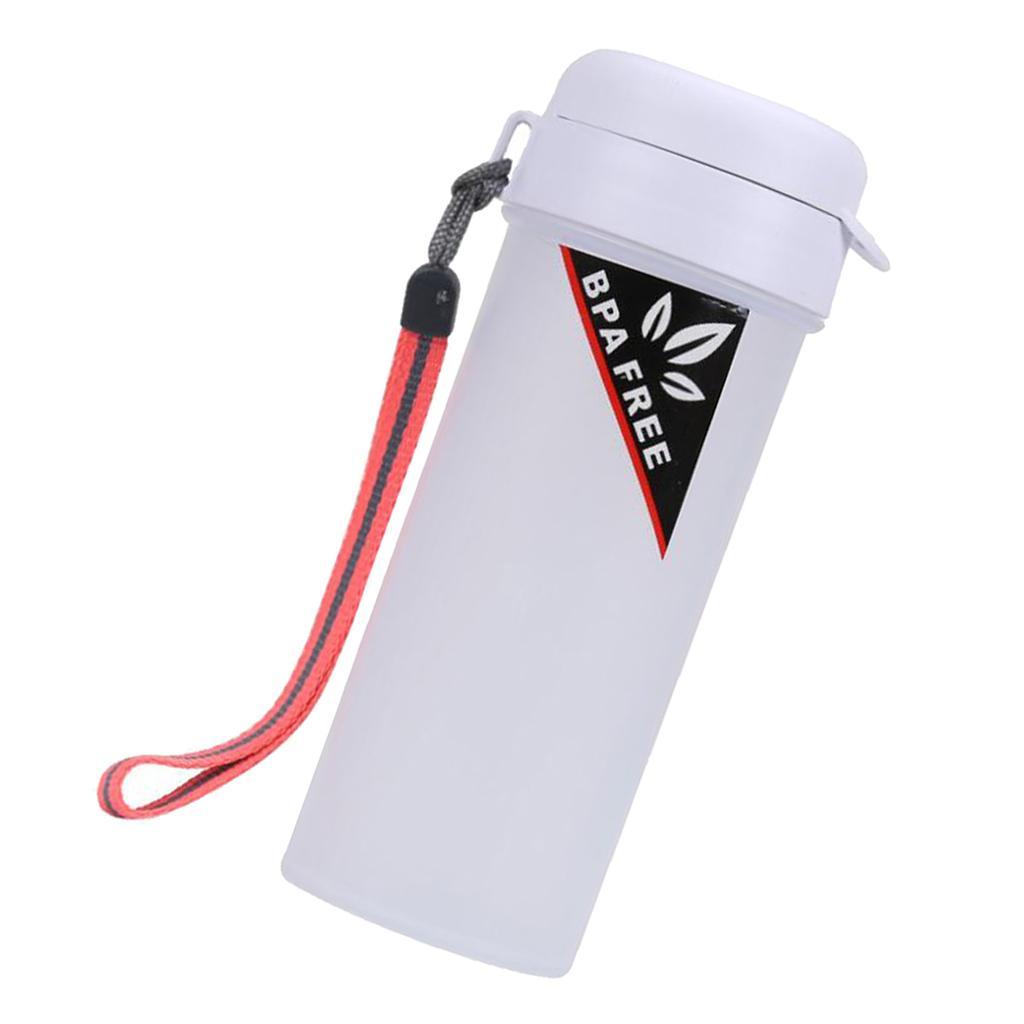 Sports Water Bottle Drink Bottle With Handle Strap Carrier Hiking