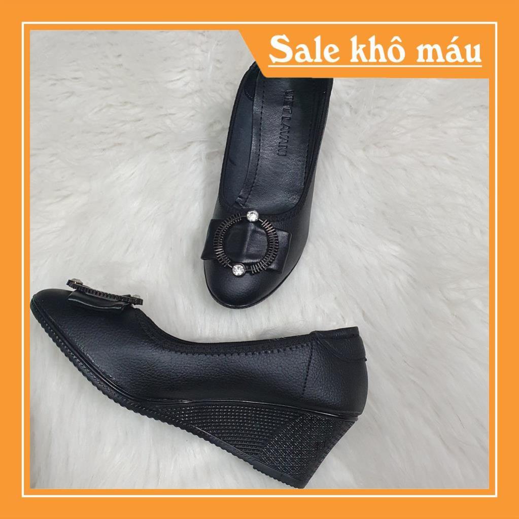 { PHÁ GIÁ } { SALE GT SP MỚI} GIÀY ĐẾ XUỒNG HÀNG DA THẬT SIZE TỪ 35 ĐẾN 40