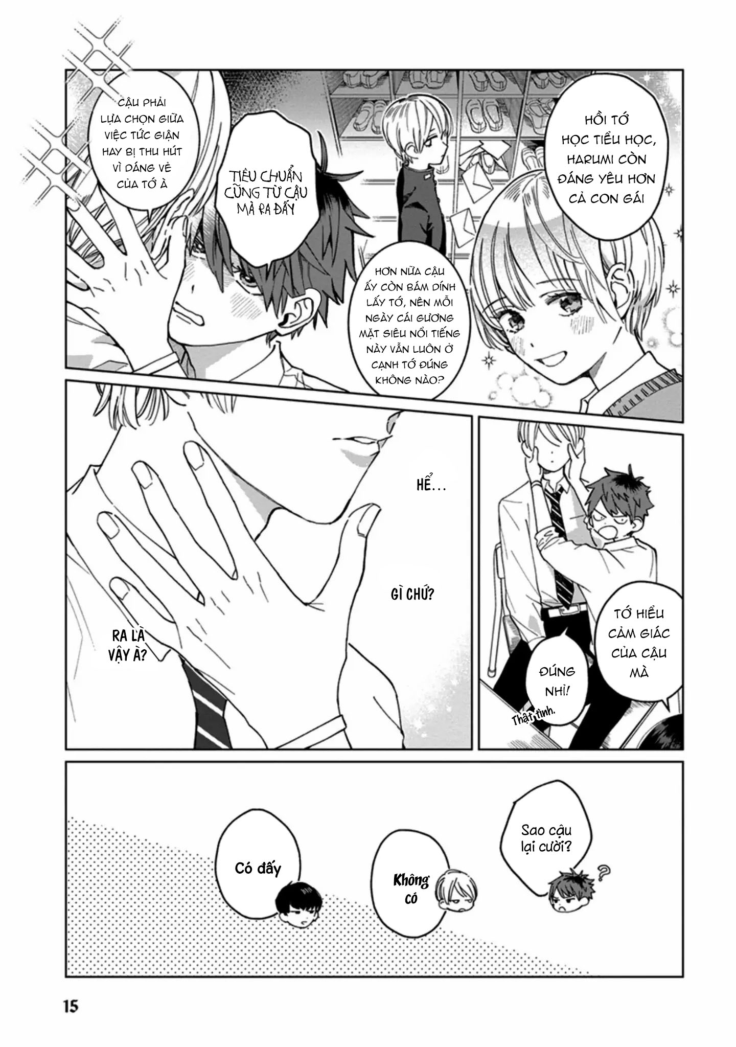 bạn hồi bé của tôi đẹp đến nỗi tôi không dám cãi lời chapter 3 5