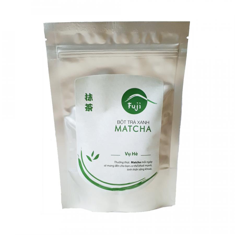 Bột Trà Xanh Fuji Matcha Hè 100g - Nguyên Chất 100% Tự Nhiên. Dùng Pha Chế Đồ Uống, Đắp Mặt, Làm Bánh.