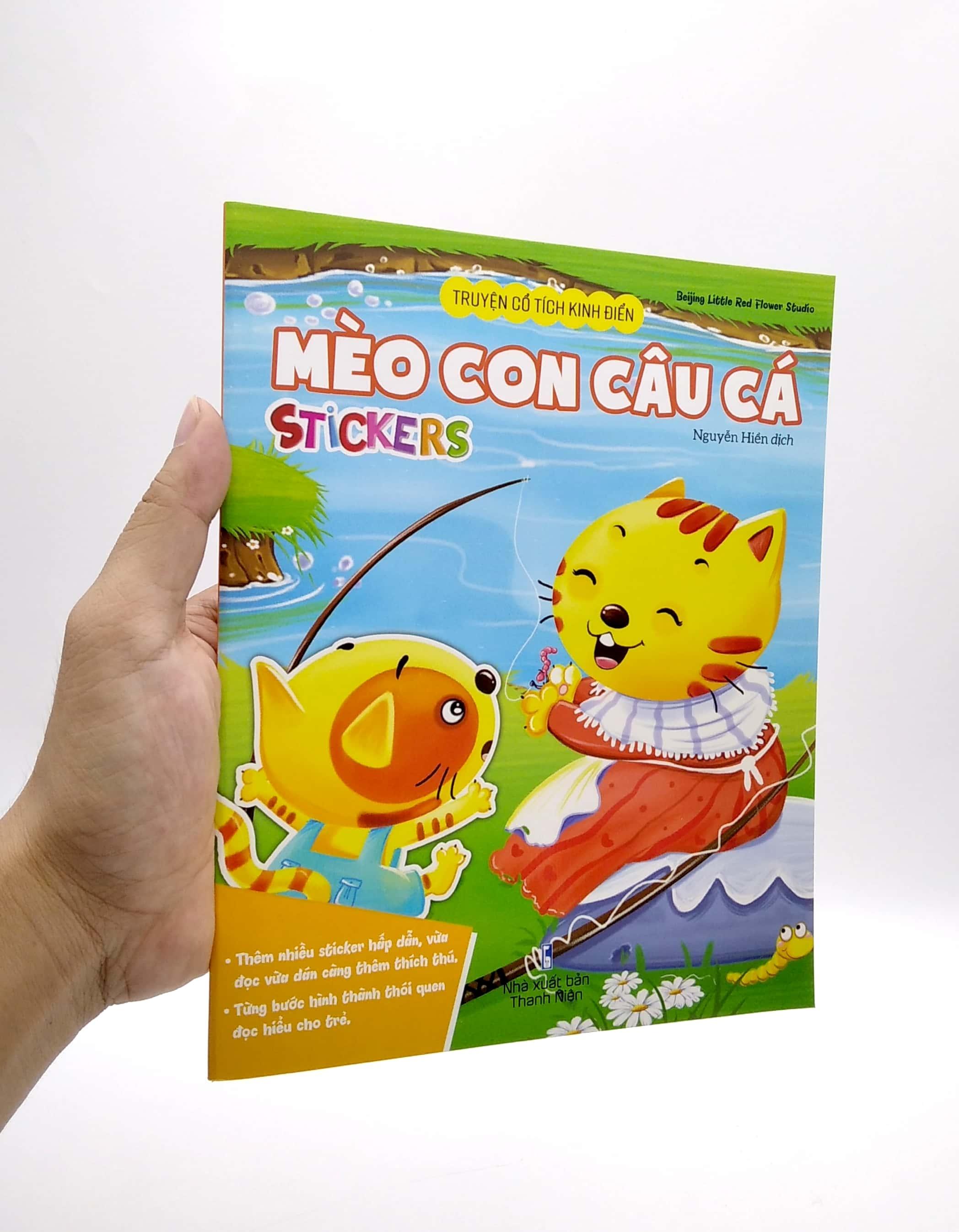 Truyện Cổ Tích Kinh Điển - Mèo Con Câu Cá