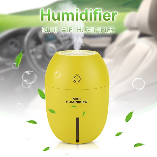 Máy phun sương tinh dầu Quả chanh kiêm đèn ngủ Lemon Humidifier MHN chanh PF53 Vàng