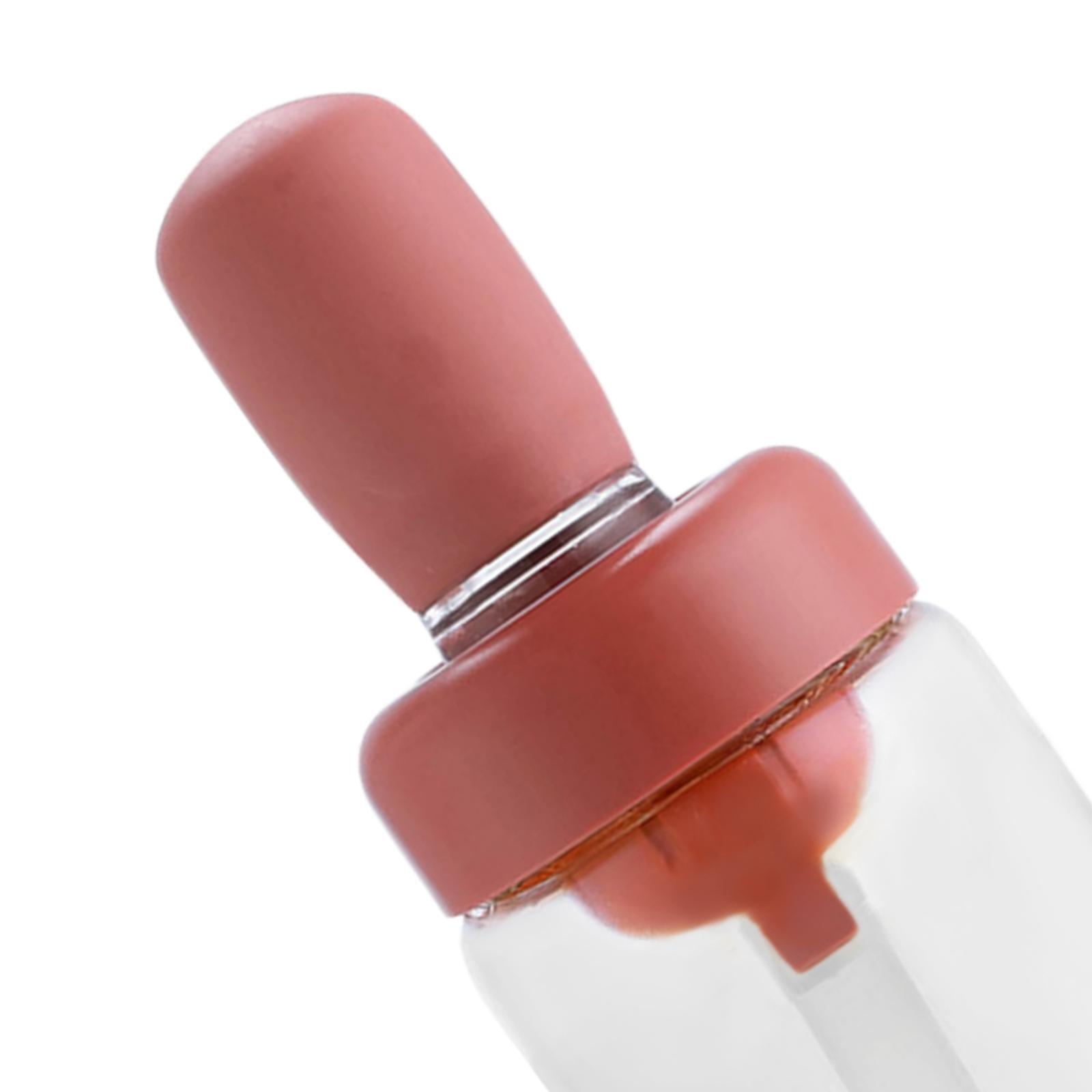 2pcs Oil Bottle with Silicone Brush Oil Container for The