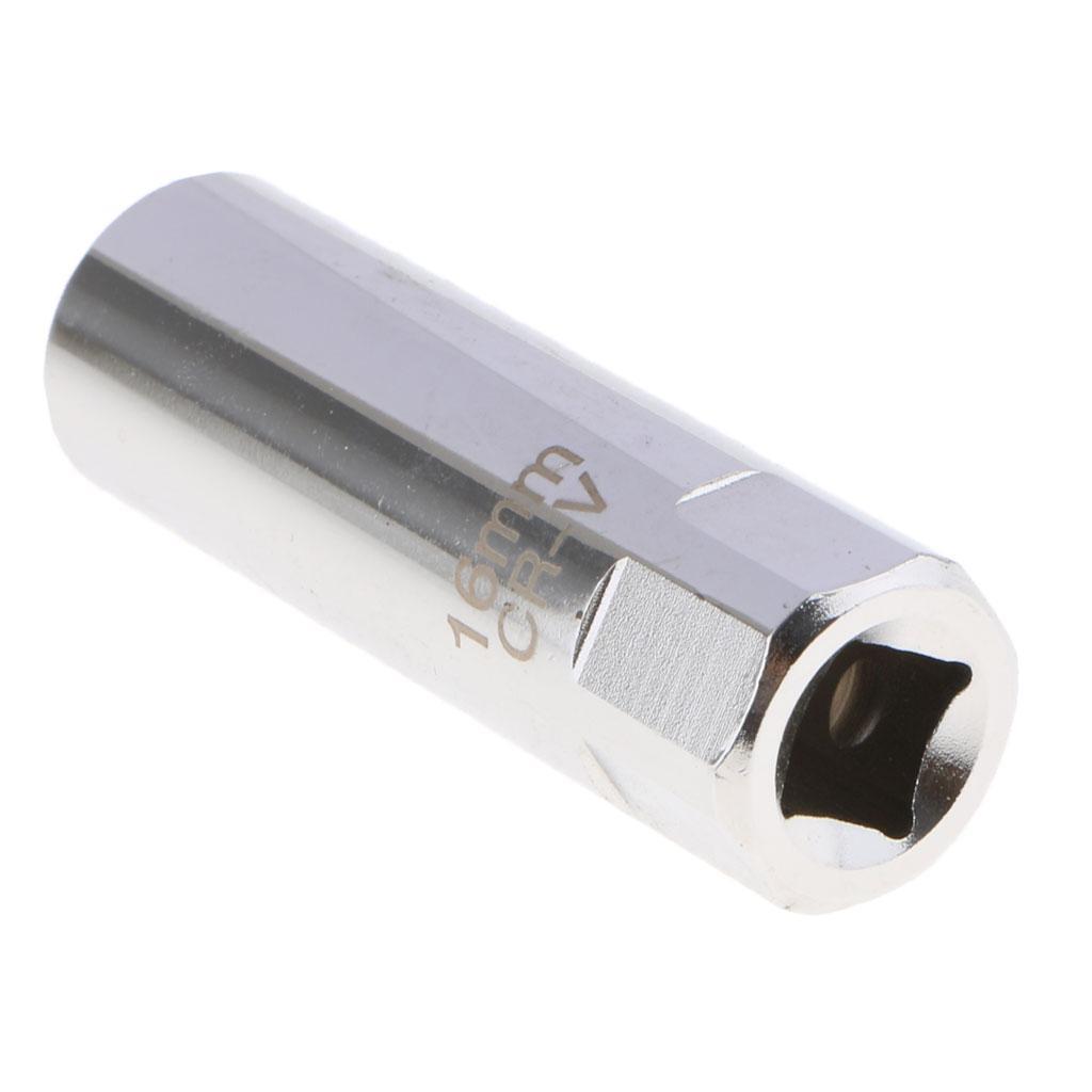 16mm Thin Wall 3/8inch Drive 12-point Spark Plug Socket Wrench Tool for