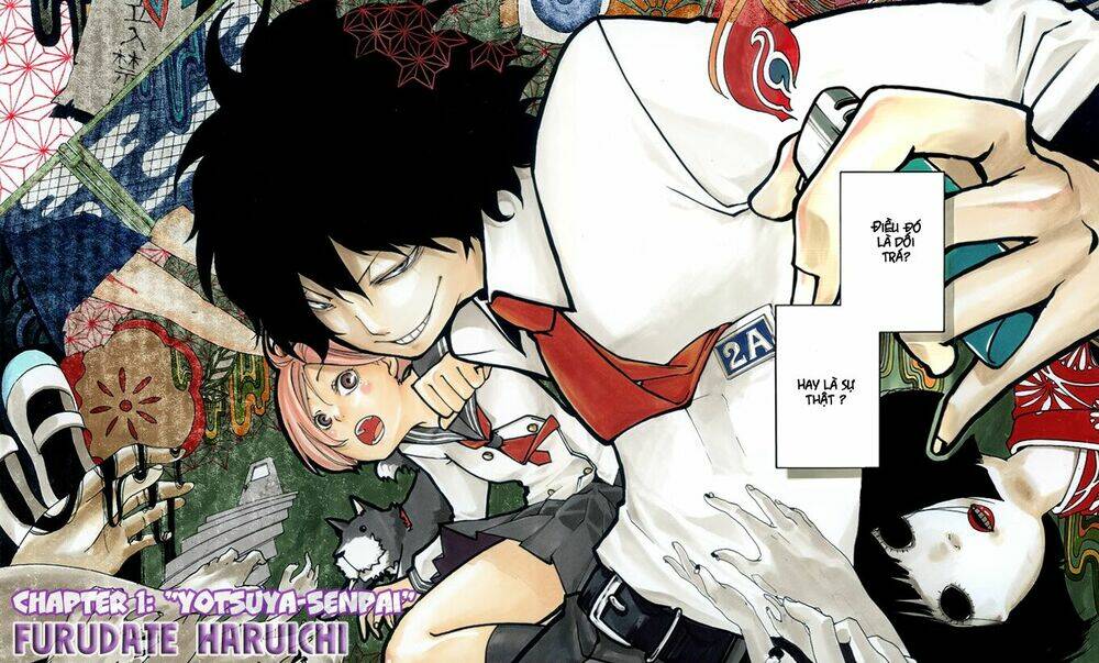 kiben gakuha, yotsuya senpai no kaidan chapter 1 5