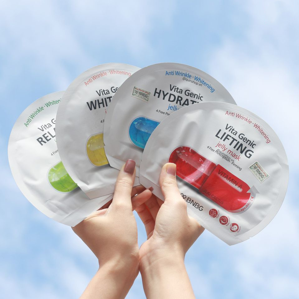 Mặt Nạ Giấy BNBG Vita Genic Lifting Jelly Mask