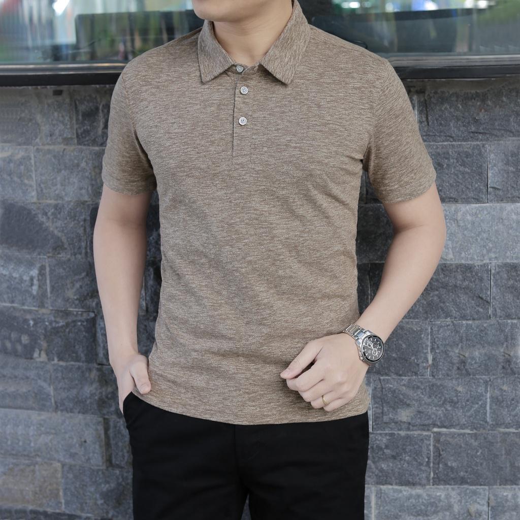POLO nam trung niên ZENTOMAN, áo ngắn tay vải cotton mềm mịn, co giãn cao cấp 5 màu