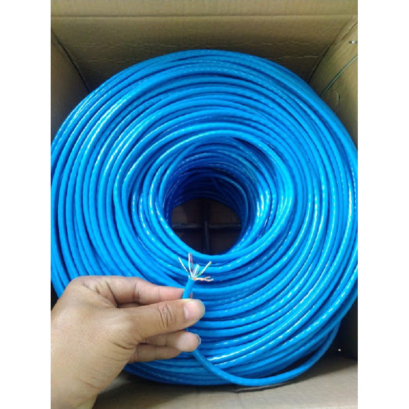 Cáp mạng CAT 6 NK0708 305m chuyên mạng nội bộ, camera IP