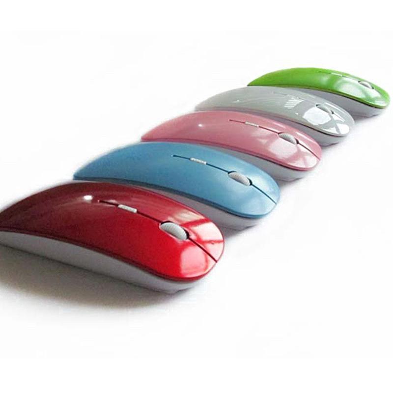 Chuột chơi game không dây siêu mỏng 2.4GHZ với cổng USB 2.0