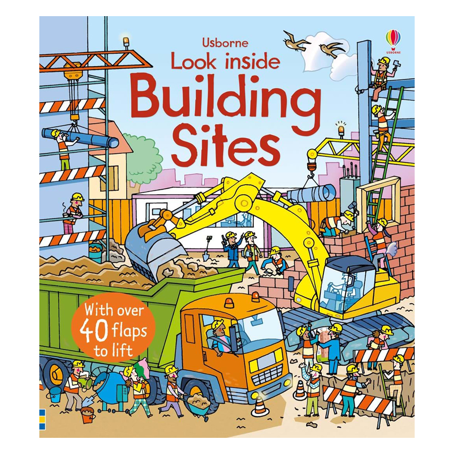 Usborne Look Inside a Building Site