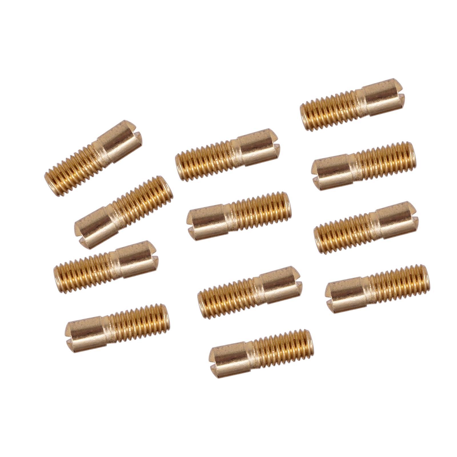 12 Pieces Guitar Pickup Screws Accessory DIY Set for Instrument Accessories