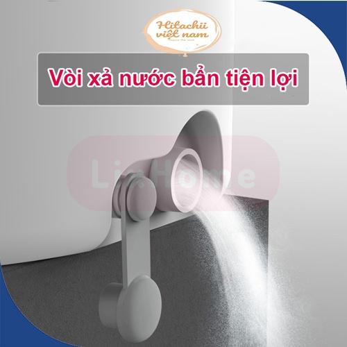 Chổi lau nhà tự vắt thông minh tách nước K9 xoay 360 độ, Cây lau nhà thông minh 360 độ tách nước cán inox kèm thùng