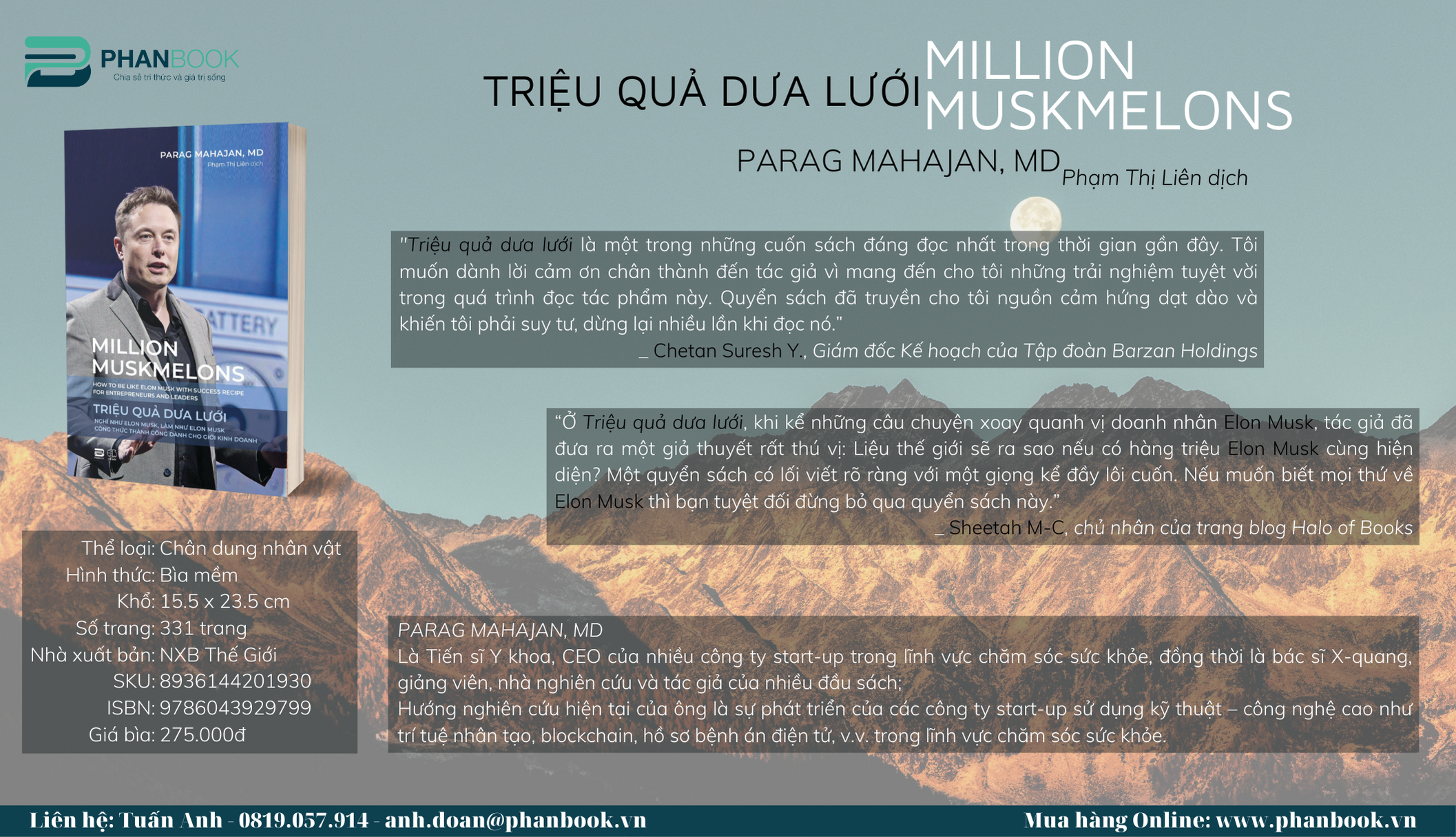 Triệu Quả Dưa Lưới - Parag Mahajan, MD - Phạm Thị Liên dịch -