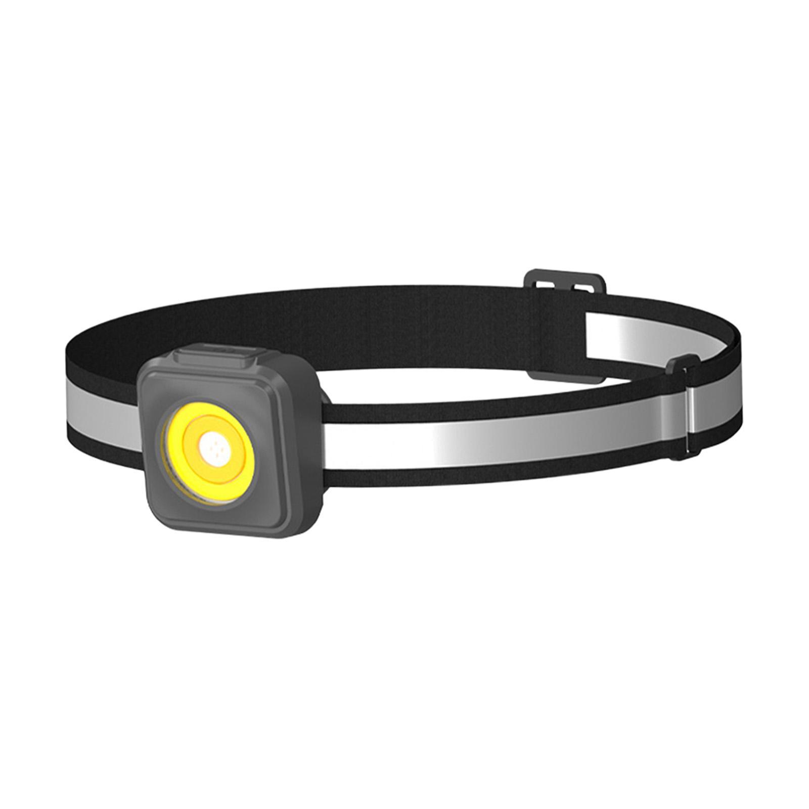 Head Lamp  flashlights Head Torch Lightweight Night Fishing Light Work Lights Headlight Floodlight for Backpacking Traveling Fishing