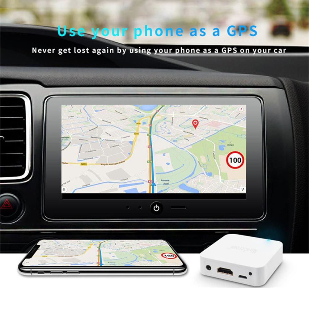 X7 AV+HD Vehicle-mounted WiFi Display Dongle Support AV HD Output 1080P Resolution Stable Transmission Wide Compatibility