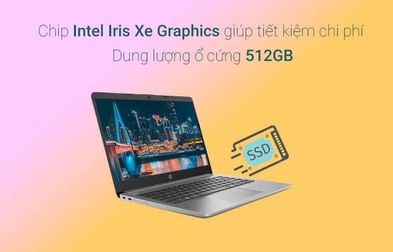 Laptop HP 240 G8 617L3PA (14&quot; Full HD/Intel Core i5-1135G7/4GB/512GB SSD/Windows 11 Home SL/1.4kg) - Hàng Chính Hãng