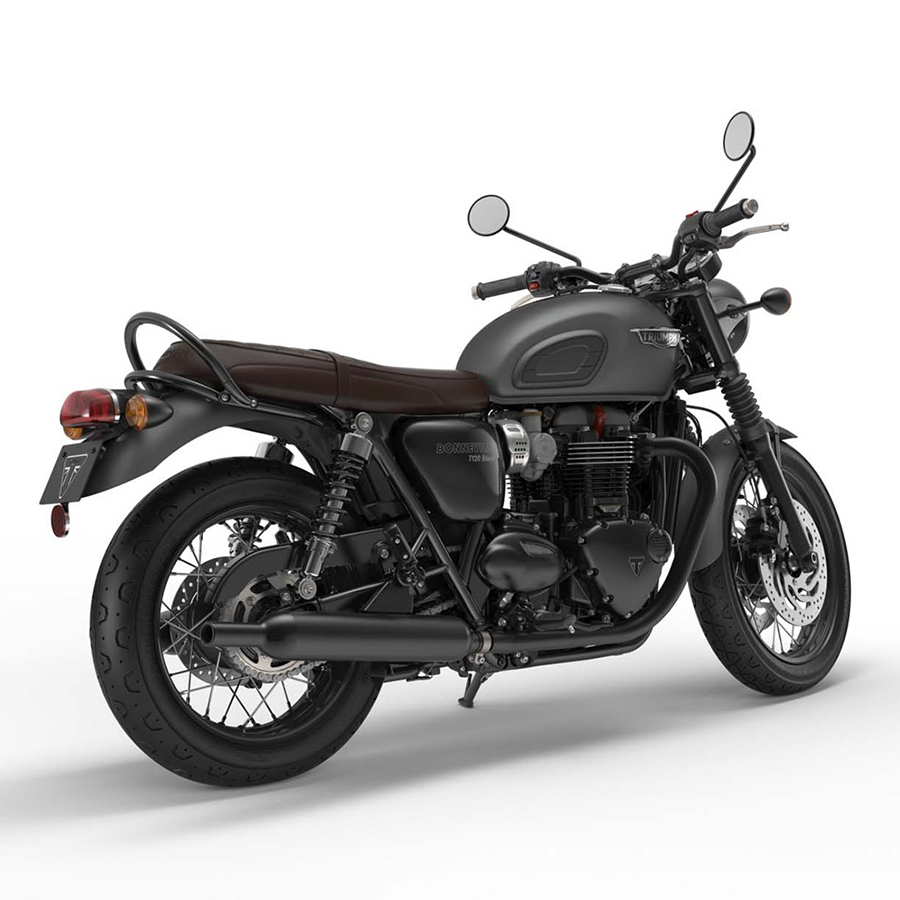 Xe Môtô Triumph Bonneville T120 black - Đen - Nhám