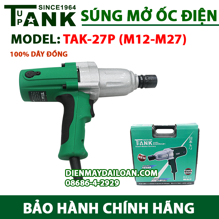 Máy siết bulong tank since 1964 TAK-27P