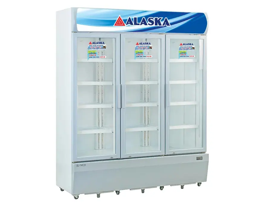 Tủ mát Alaska LCI-1200C3 inverter dàn đồng 3 cánh 1200 lít - hàng chính hãng - chỉ giao HCM