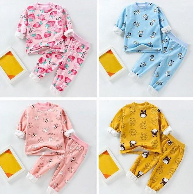 Bộ nỉ bông mẫu mới bé yêu