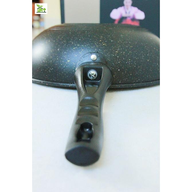 Chảo chống dính sâu lòng đá hoa cương Coopia Hàn Quốc đường kính 32cm, đun trên mọi loại bếp