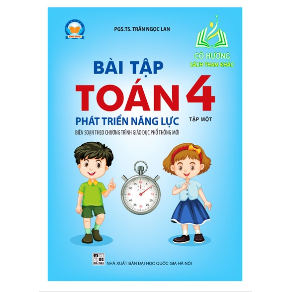 Sách - Combo Bài tập phát triển năng lực Toán 4 Tập 1+2