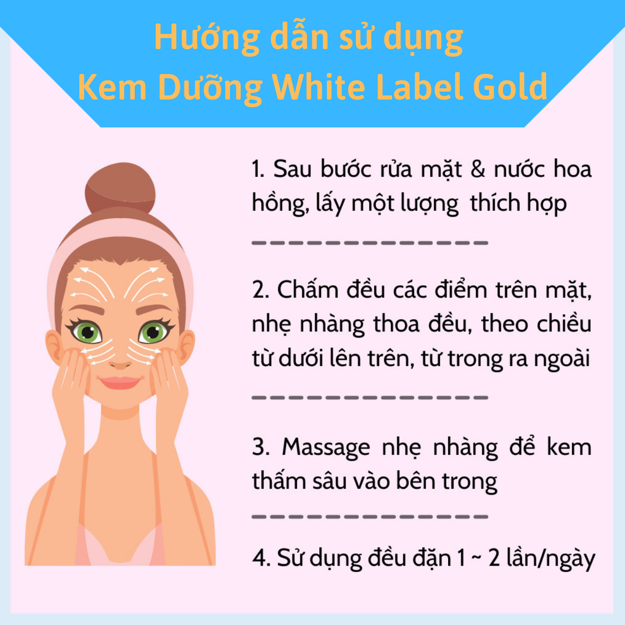 [MỸ PHẨM NHẬT BẢN] Kem Dưỡng Trắng Da Nhật Bản MICCOSMO White Label Gold 60g, Nhau Thai Cao Gấp 3 Lần, Dưỡng Trắng, Mờ Thâm Nám, Trẻ Hóa Da, Không Bết Dính (WLG09)