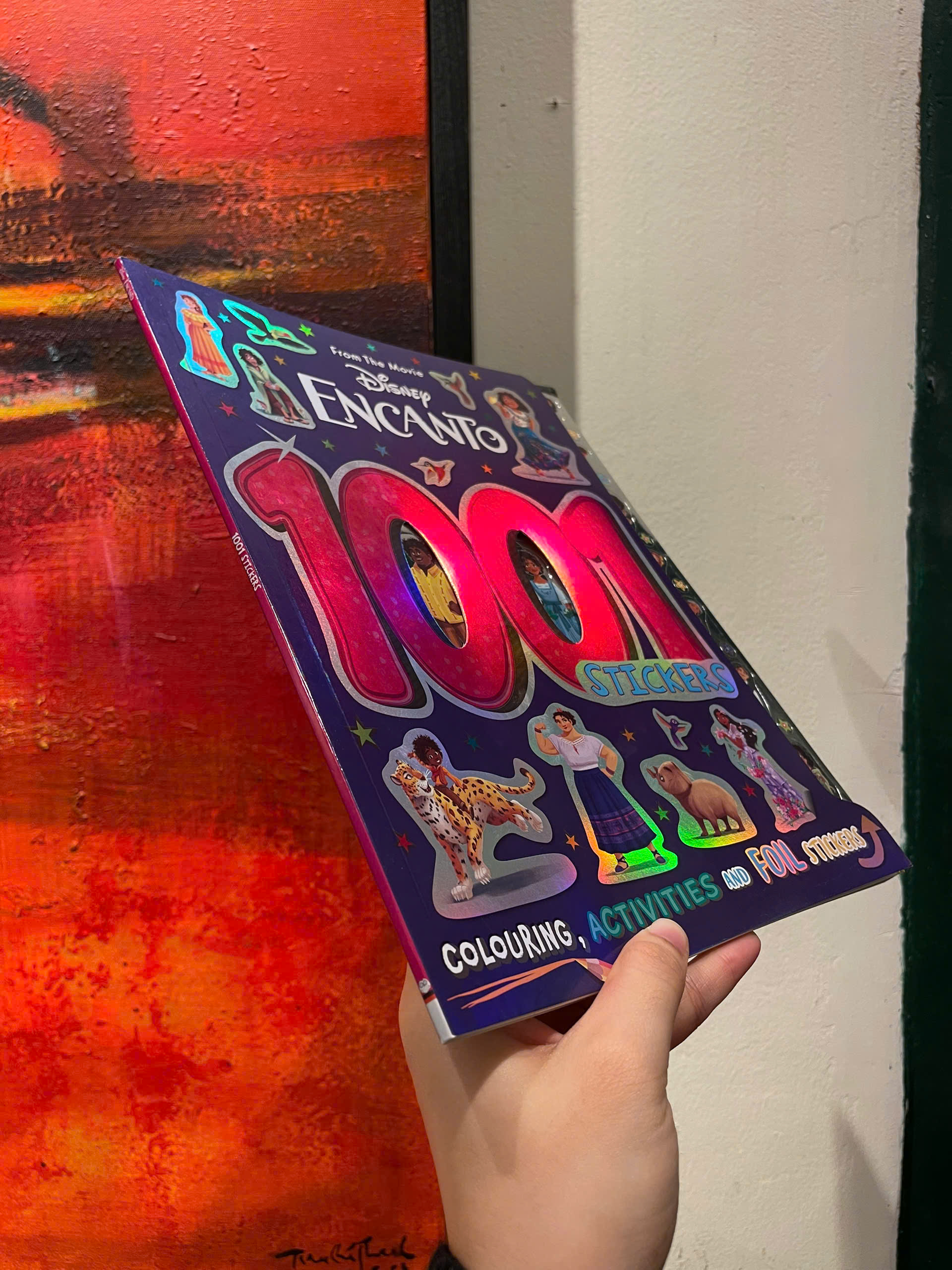 Sách - Disney Encanto: 1001 Stickers (From the Movie) by Autumn Publishing