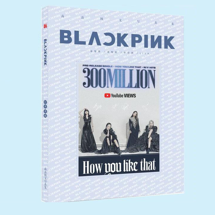 Photobook Blackpink 300M How you like that A4 album ảnh kèm poster tập ảnh