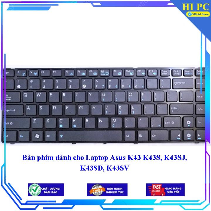 Bàn phím dành cho Laptop Asus K43 K43S K43SJ K43SD K43SV - Hàng Nhập Khẩu