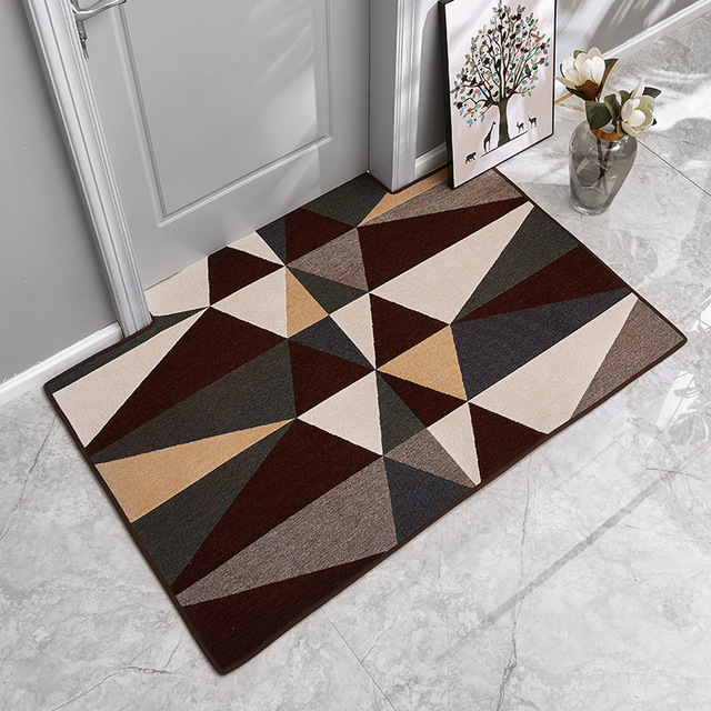 Thảm Bếp Nhung Dệt Sợi Jacquard Cao Cấp Đế Chống Trượt Có Bán Lẻ Thảm Đơn
