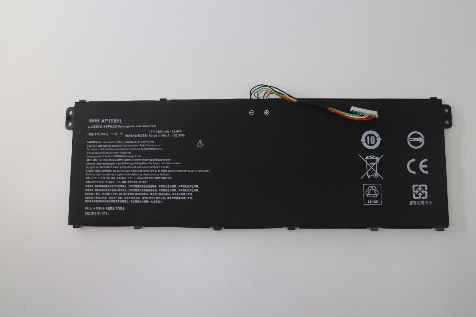 Pin dành cho ACER Aspire 5 A515 Swift 3 SF314 Vero AV15-51 Series 54.6Wh AP19B5L
