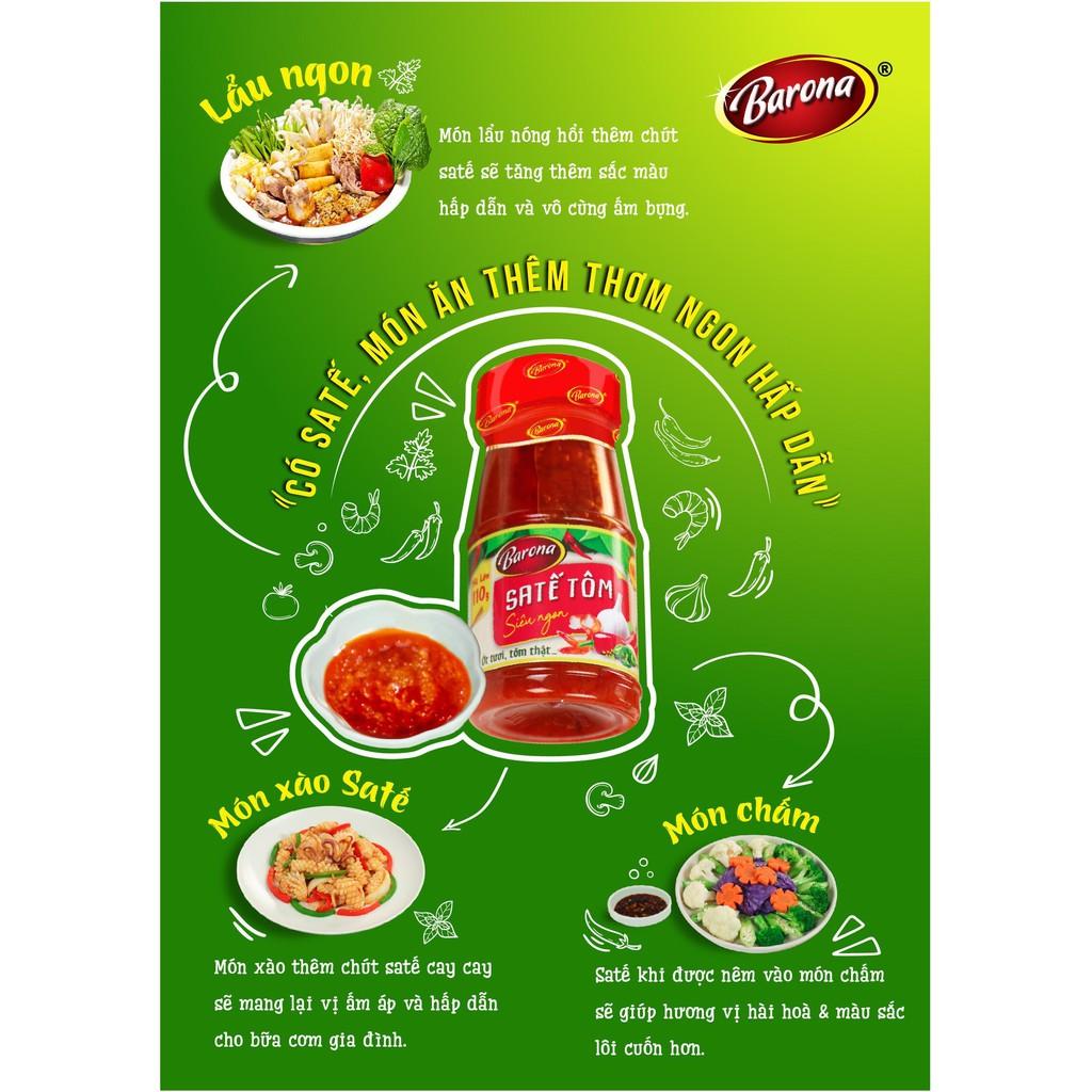 Sa tế Tôm Siêu Ngon Barona 110g