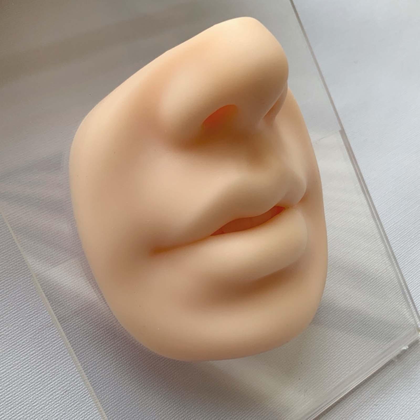 Practice Silicone Lip Portable  Practice Lip for  Artist