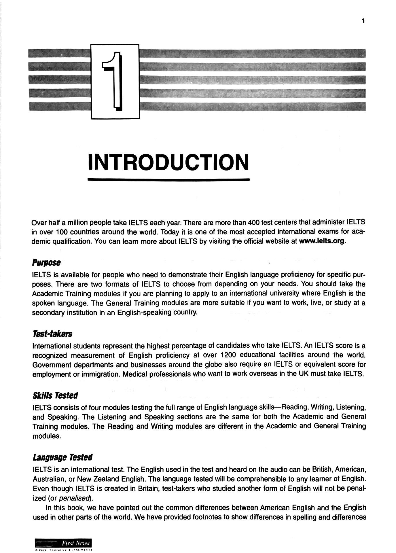 Barron's IELTS International English - Không CD